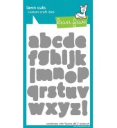 Lawn Fawn Quinn's ABCs Lowercase die set